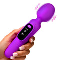 Digital Silicone Wand Massager with Display