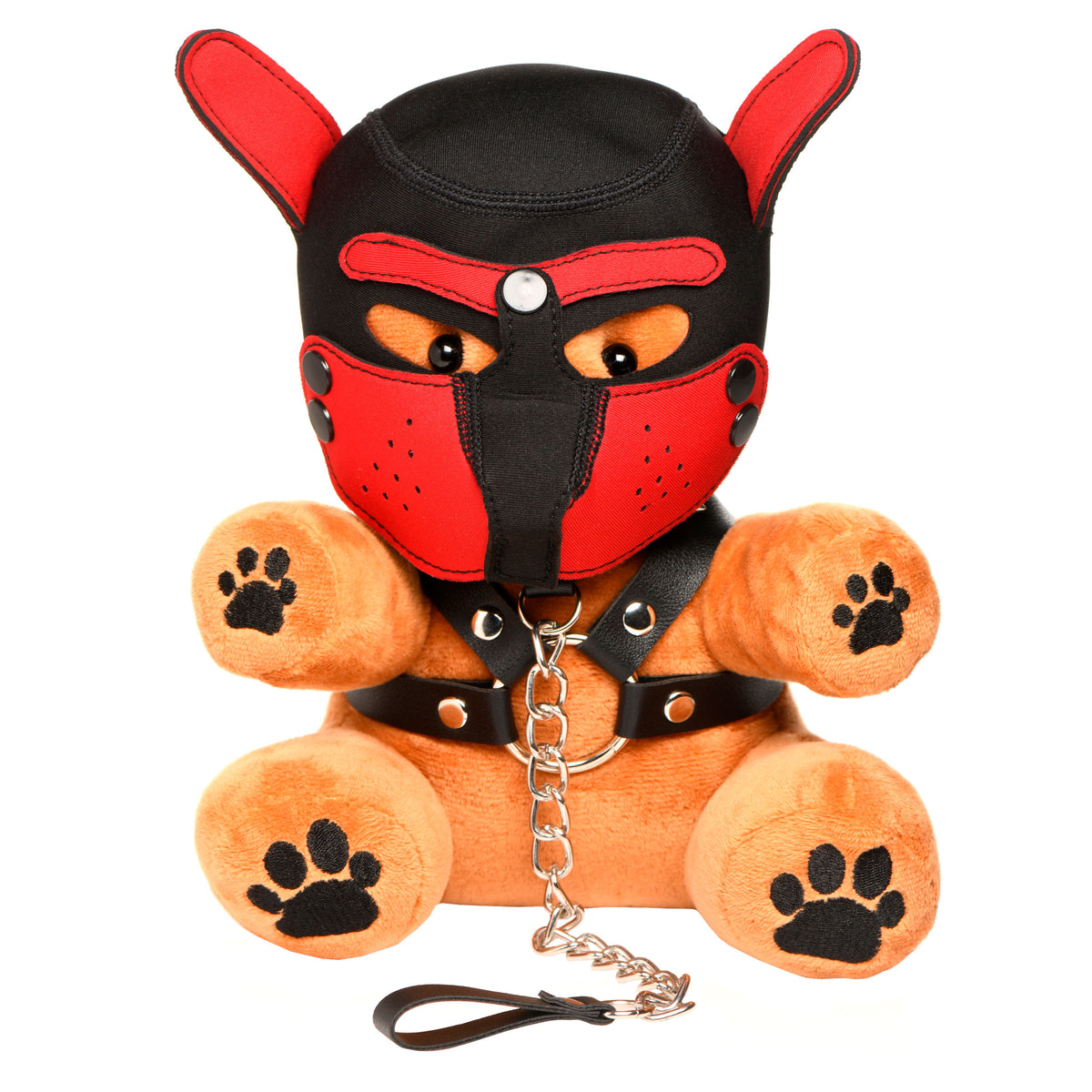 Pup Bear Plush with Removable Muzzle and Hood