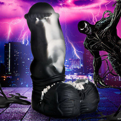 8 Inch Venom | Monster Dildo - Alien Dildo - Xenomorph Dildo