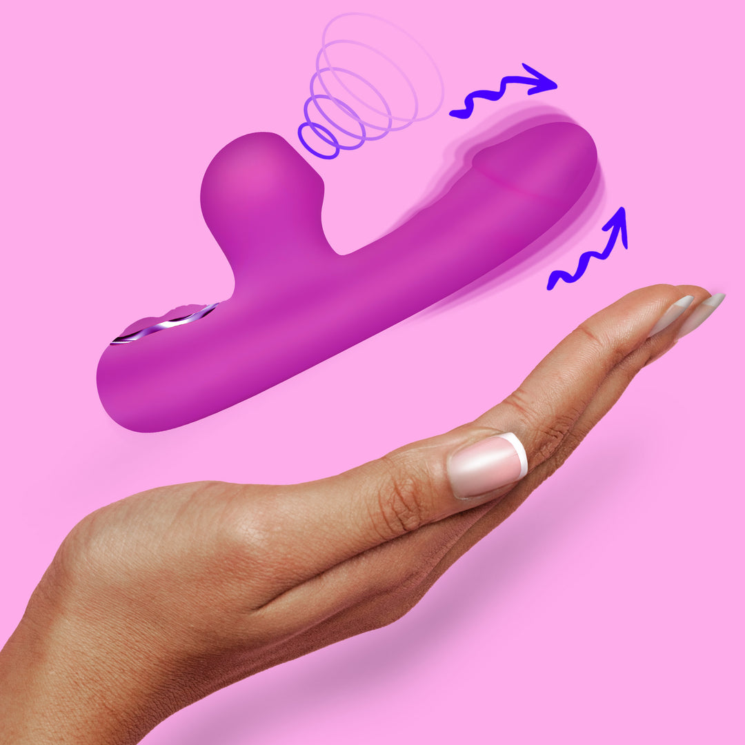 Bang! Mini Suction Silicone Rabbit Vibrator