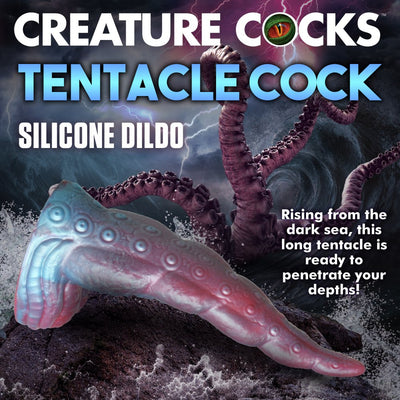 8.3 Inch Tentacle Cock Monster Dildo - Fantasy Dildo - Tentacle Dildo