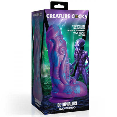 8.8 Inch Octophallus | Monster Dildo - Tentacle Dildo