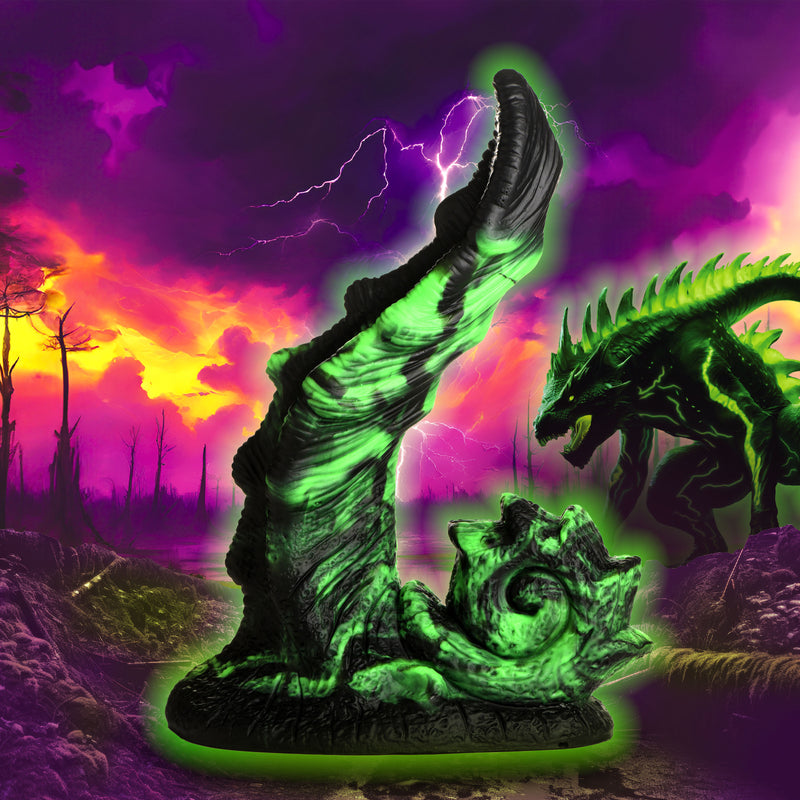 7.8 Inch Glowzilla | Dragon Dildo - Monster Dildo - Alien Dildo