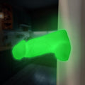 Glow-in-the-Dark Magnetic Snap-On Peckers Mini Dildo Set