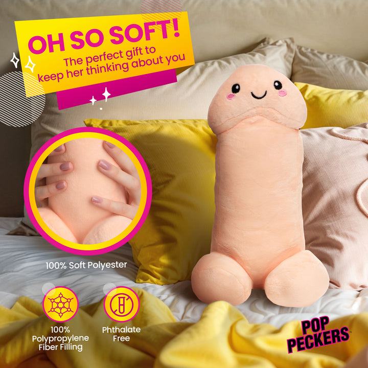 Happy Penis Pillows - 3 SIZES Great Gag Gift Idea