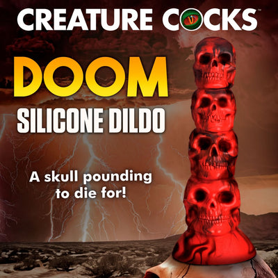 9.4 Inch Doom | Skeletal Dildo - Monster Dildo