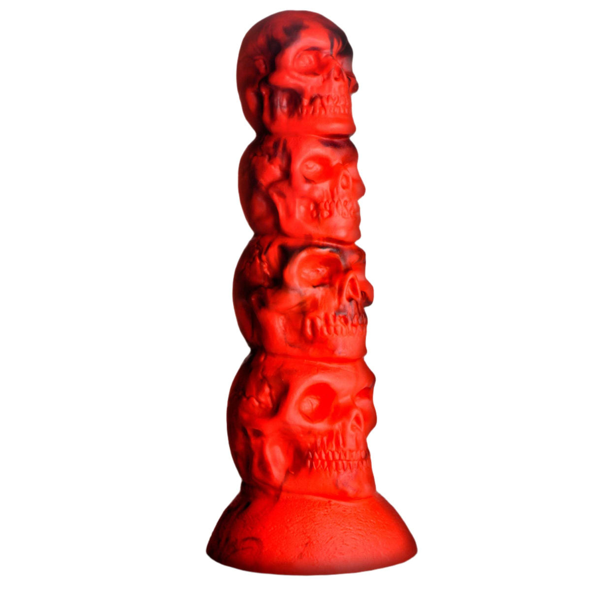 Doom 9.4 Inch Skull Tower Silicone Monster Dildo w/ Suction Cup