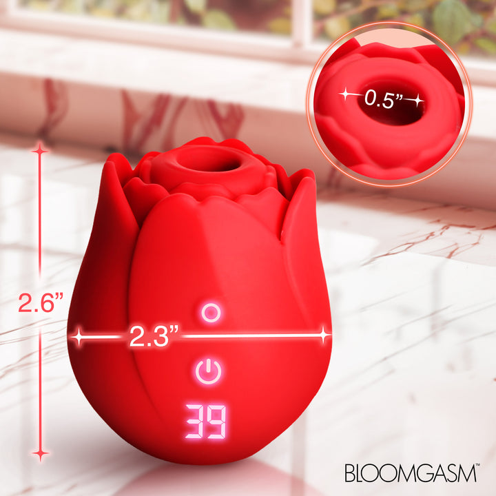 Cyber Rose Sucking and Vibrating Clitoral Stimulator