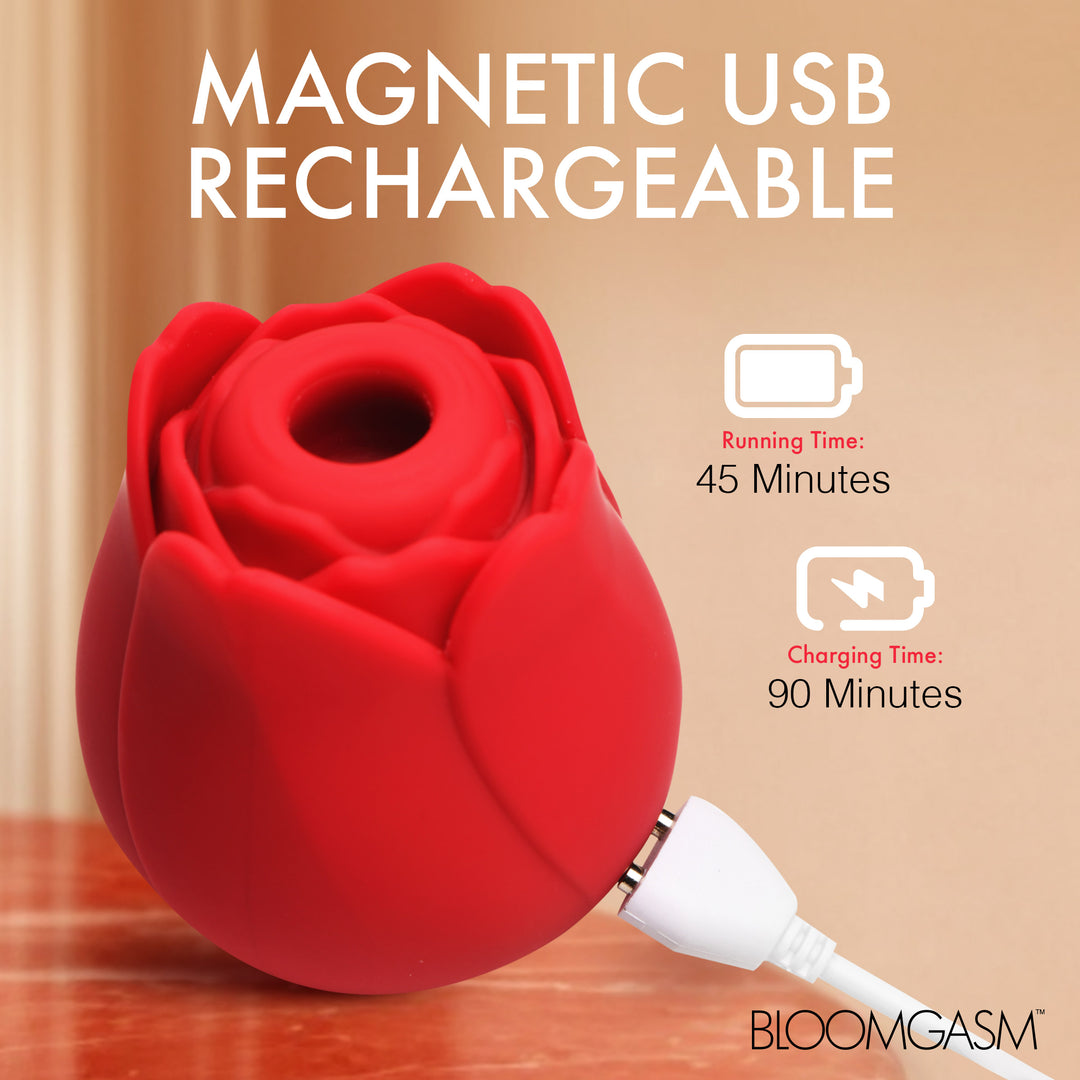 Cyber Rose Sucking and Vibrating Clitoral Stimulator
