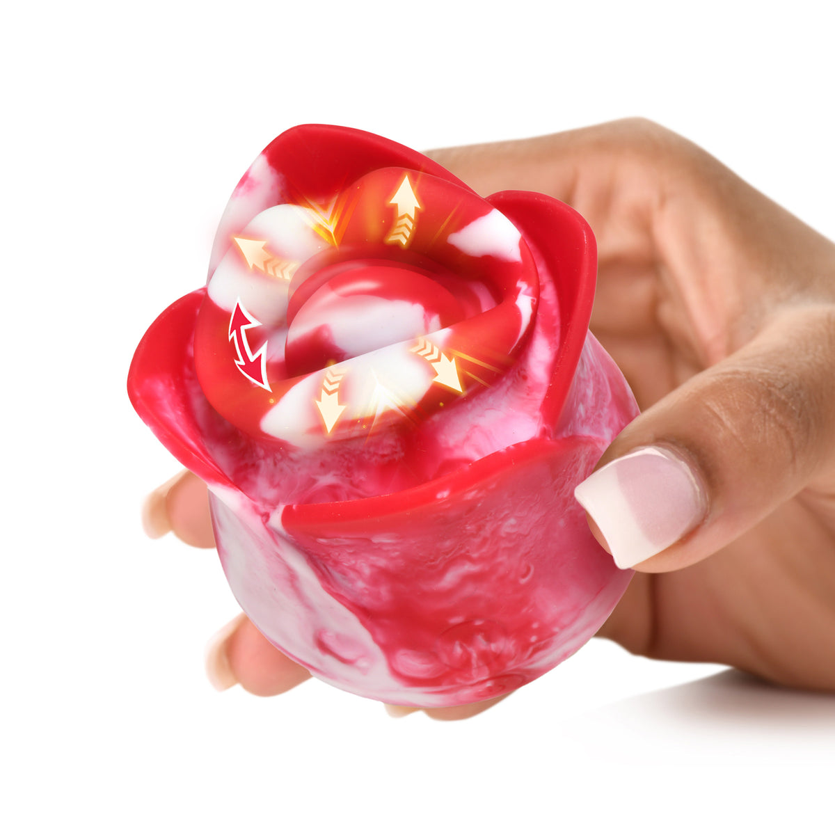 Sweet Kiss Kissing and Vibrating Clitoral Stimulator, Swirl