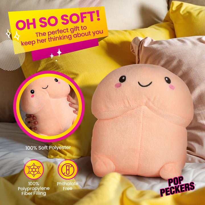 Chibi Penis Pillows - 3 SIZES Great Gag Gift Idea