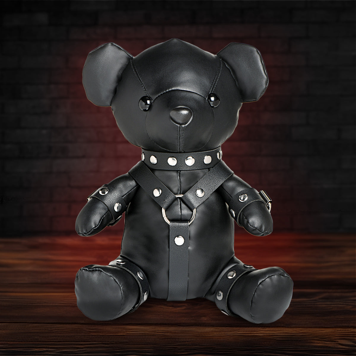 Gimp Teddy Bear in Black