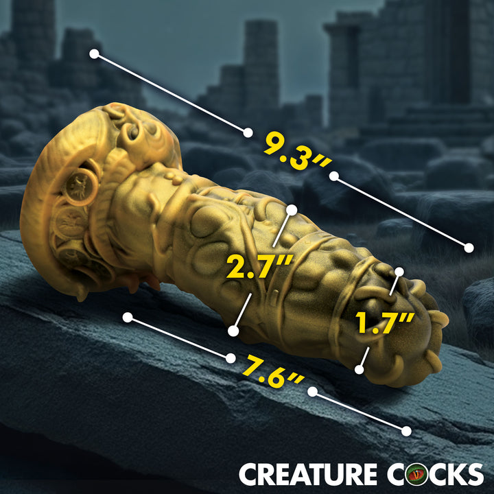 King Minotaur 9.3 Inch Silicone Monster Dildo w/ Suction Cup