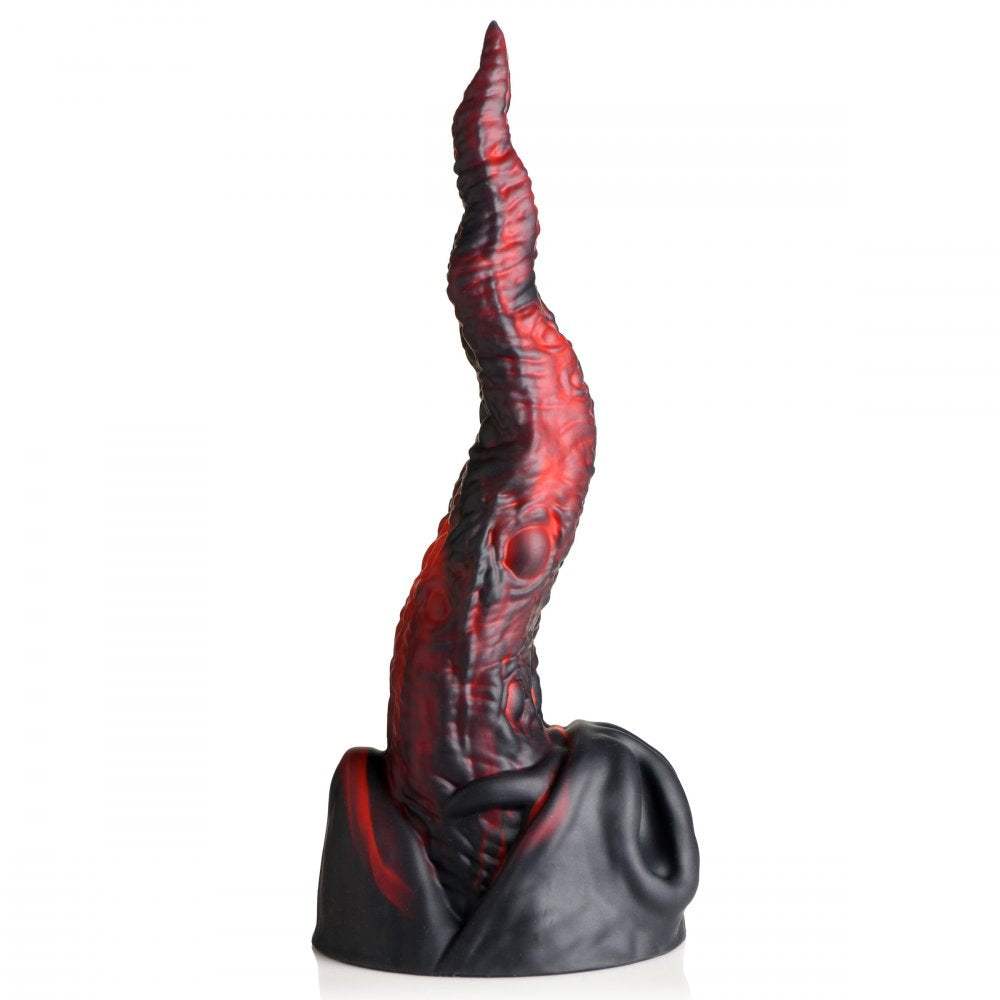 Dragon Tongue 9.6 Inch Silicone Monster Dildo w/ Suction Cup