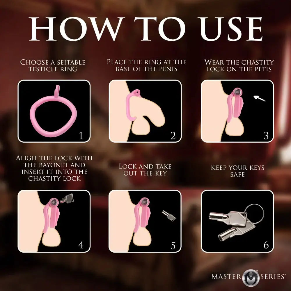 Pussification Vulva Chastity Cage Get Locked Up!