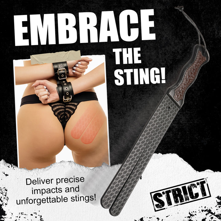 Strict Scottish Tawse Vegan Leather Split Paddle