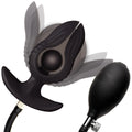 Dark Pearl Inflatable Vibrating Silicone Butt Plug