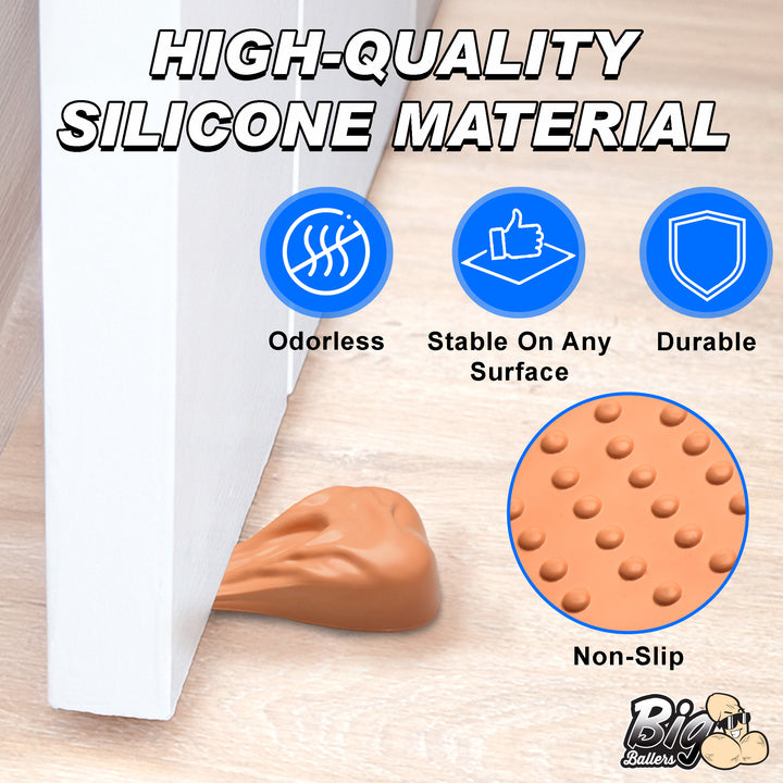 Big Balls Silicone Door Stop
