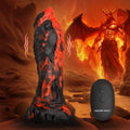 Inferno Cock 7.8 Inch Vibrating Silicone Dragon Dildo w/ Suction Cup