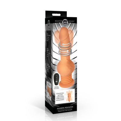 9.4 Inch Passion Pounder | Thrusting & Vibrating Dildo