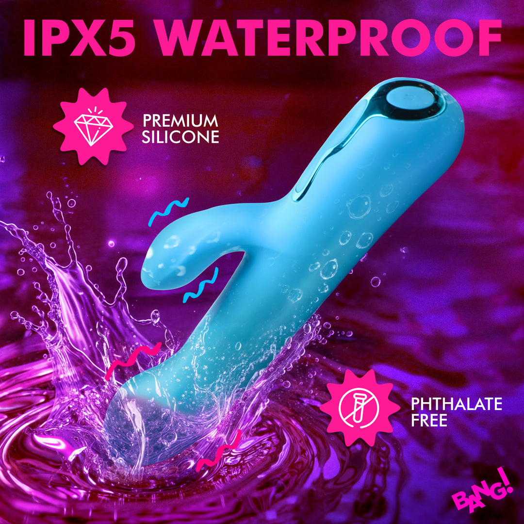 Bang! Rotating Beaded Silicone Rabbit Vibrator