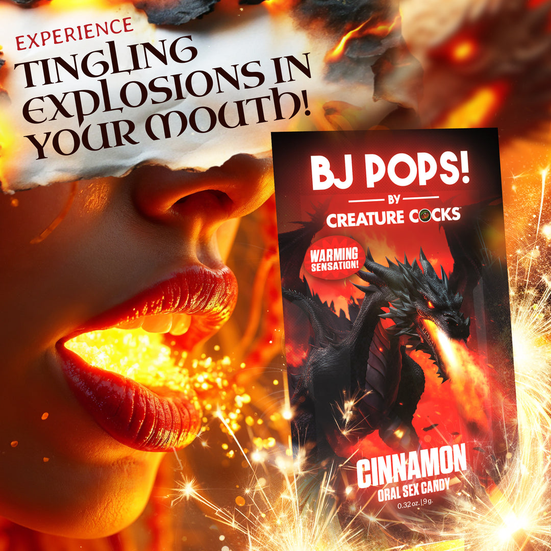 Popping & Warming Oral Sex Candy 4 FLAVORS