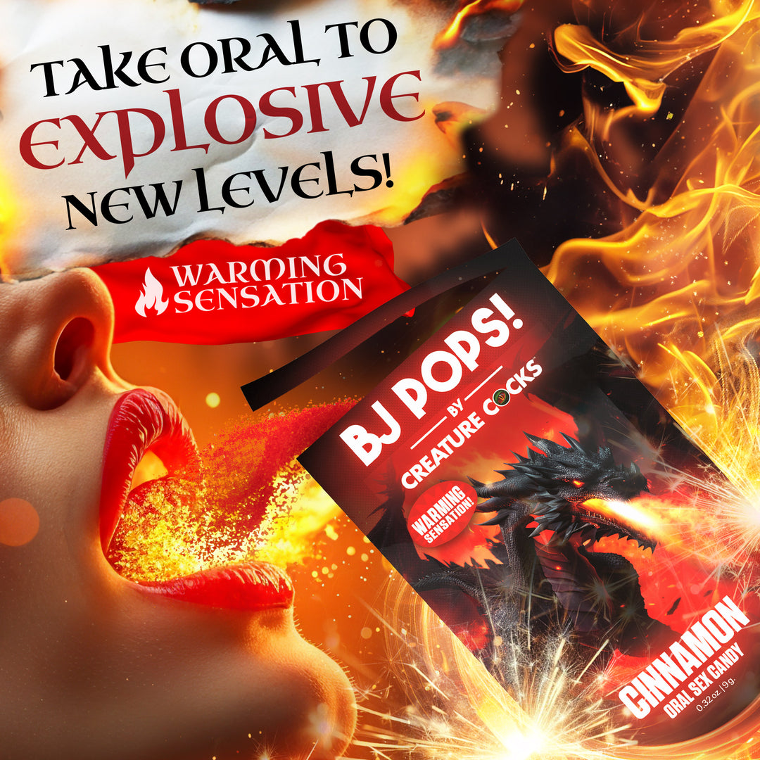 Popping & Warming Oral Sex Candy 4 FLAVORS