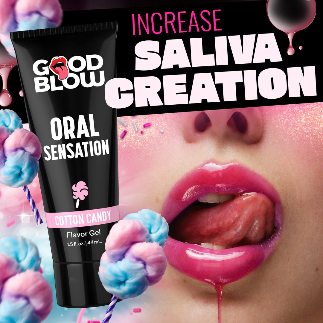 Good Blow Cotton Candy Warming Oral Sensation Gel
