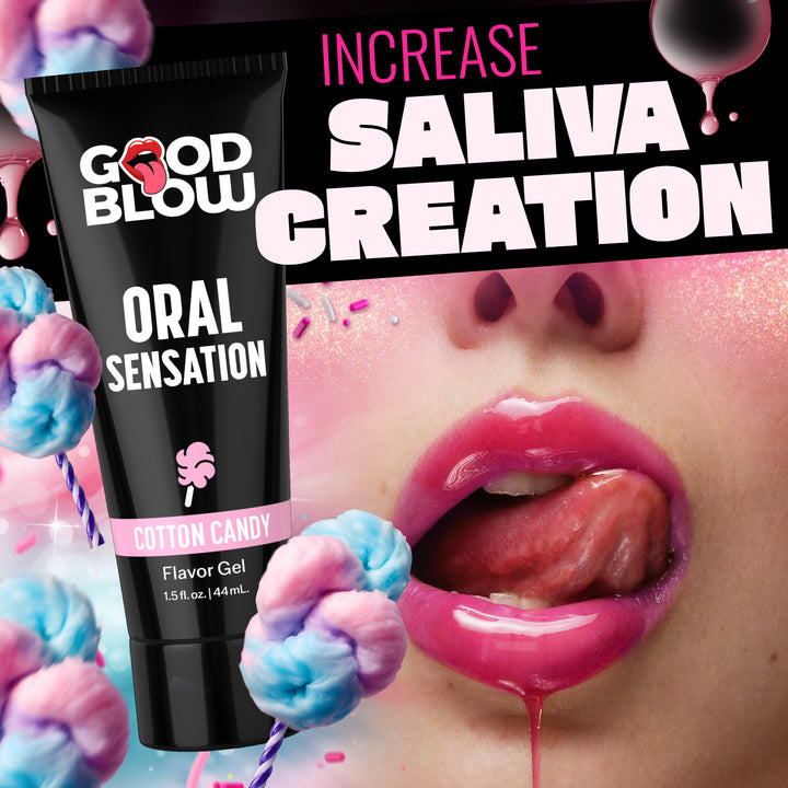 Good Blow Cotton Candy Warming Oral Sensation Gel