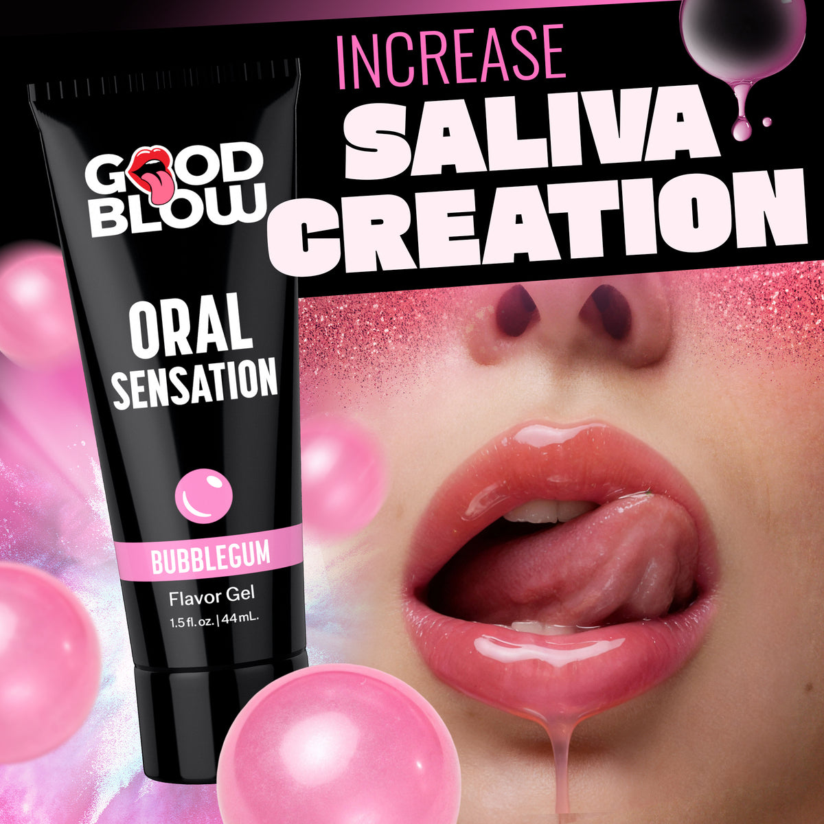 Good Blow Bubblegum Warming Oral Sensation Gel