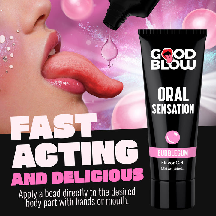 Good Blow Bubblegum Warming Oral Sensation Gel