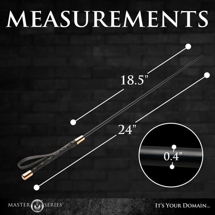 Sinful Impact Cane with Vegan Leather Handle