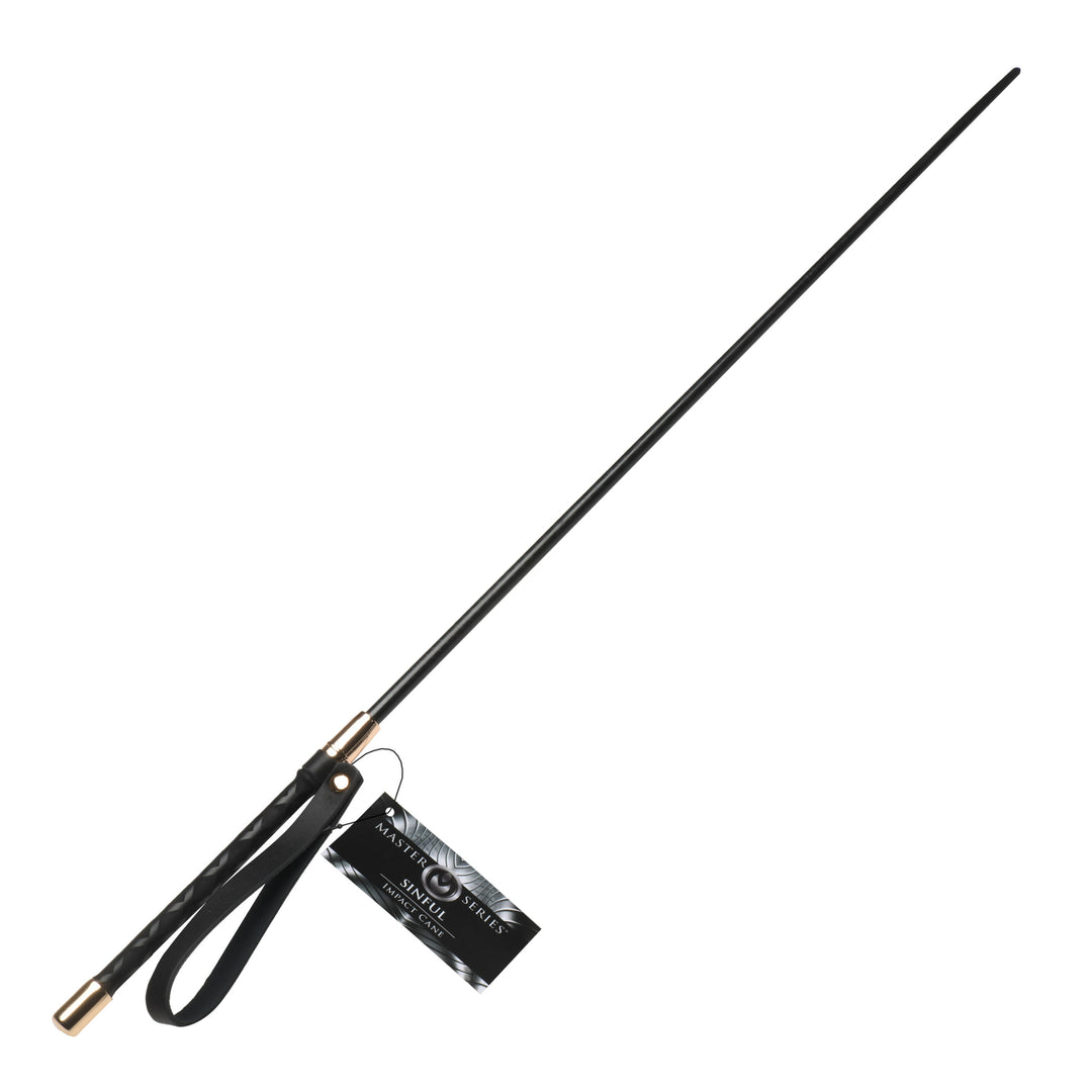Sinful Impact Cane with Vegan Leather Handle
