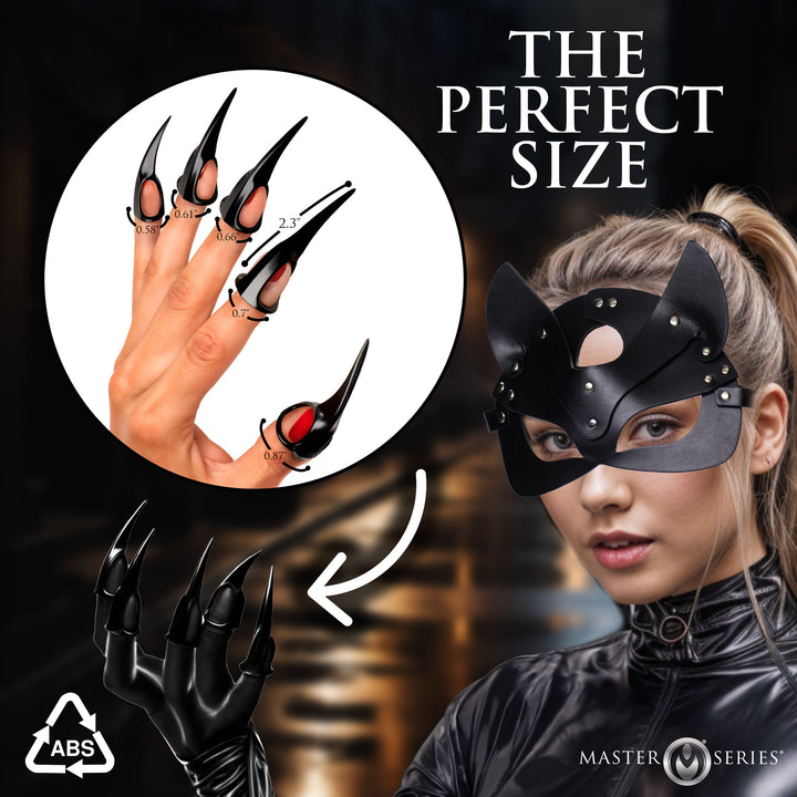 Talons 10 Piece Claw Rings for Sensation Play