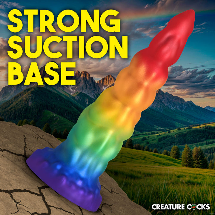 Magic Rider Unicorn Silicone Dildo with Suction Cup