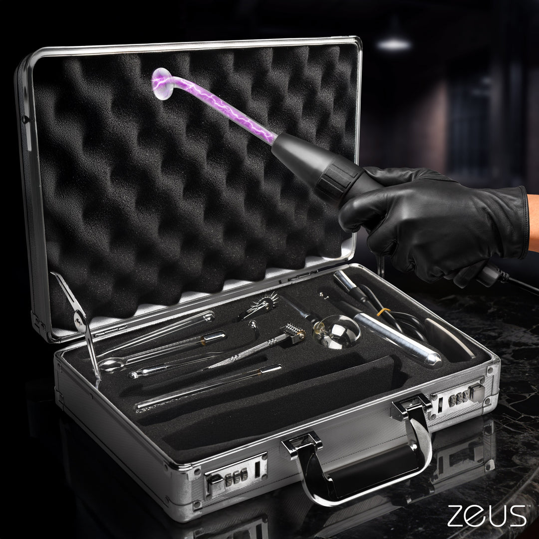 Ultimate Edition Electrosex Violet Wand E-Stim Set