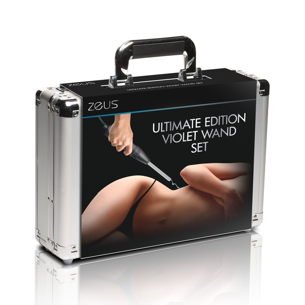 Ultimate Edition Electrosex Violet Wand E-Stim Set