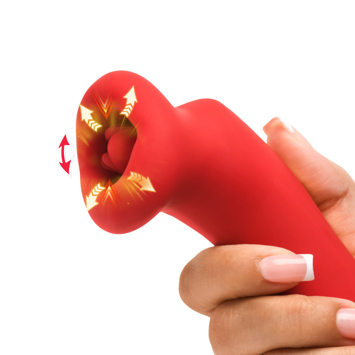 Lickgasm Plump Kiss Sucking and Vibrating Clitoral Stimulator