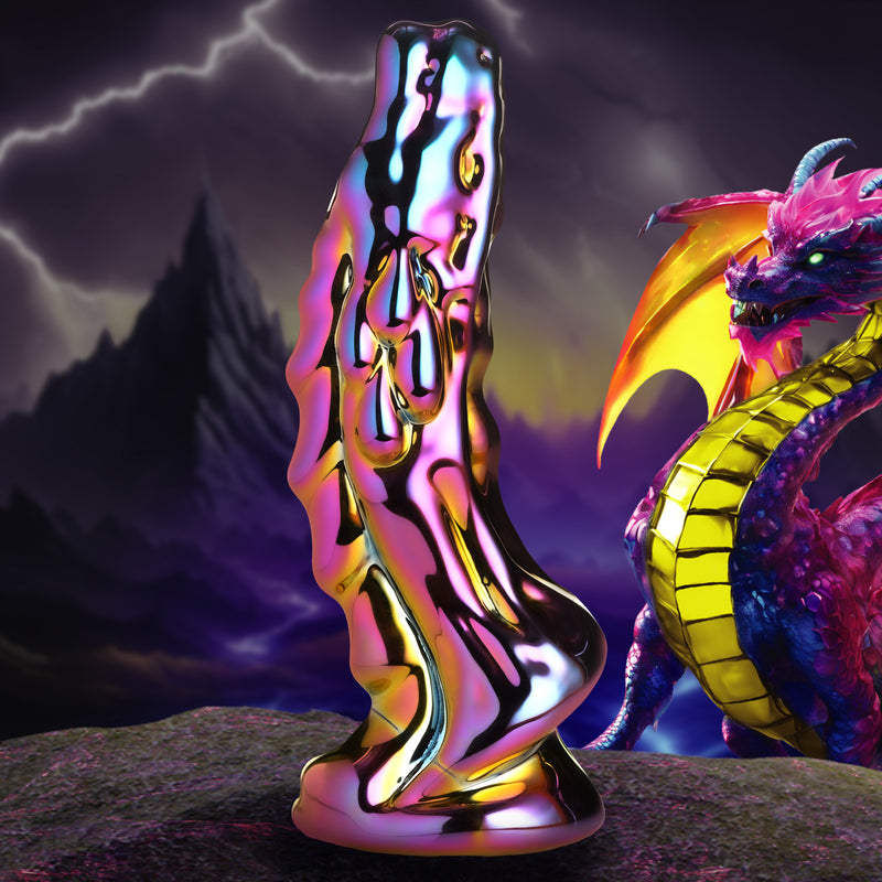 6.2 Inch Dragon Glass Dildo | Perfect for Temperature Play