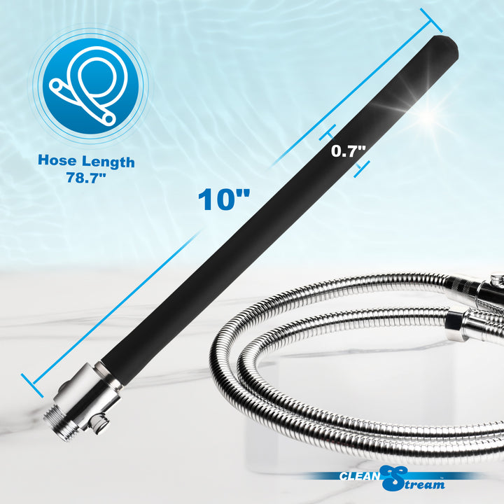 CleanStream EZ-Flow Silicone Shower Enema Set