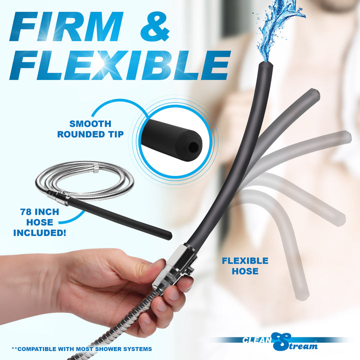 CleanStream EZ-Flow Silicone Shower Enema Set