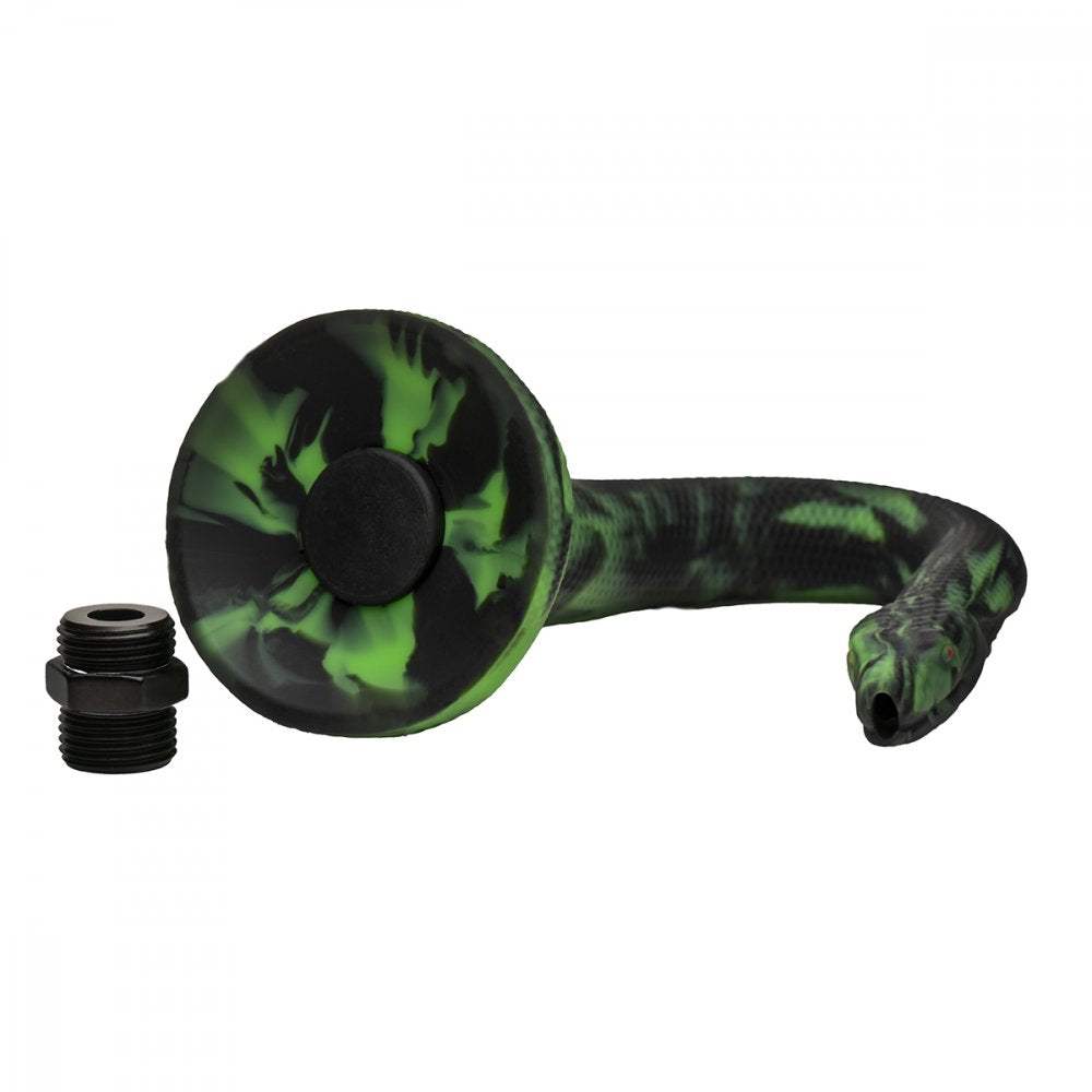 Spitting Serpent 11.7 Inch Silicone Enema Snake Dildo