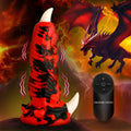 Red Talon 7.1 Inch Vibrating Dragon Dildo w/ Suction Cup