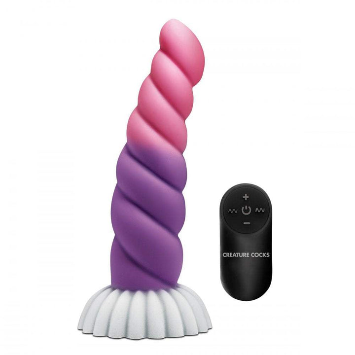 Cloud Rider 6.4" Vibrating Silicone Unicorn Dildo The Dildo Hub Cloud Rider 6.4" Vibrating Silicone Unicorn Dildo The Dildo Hub