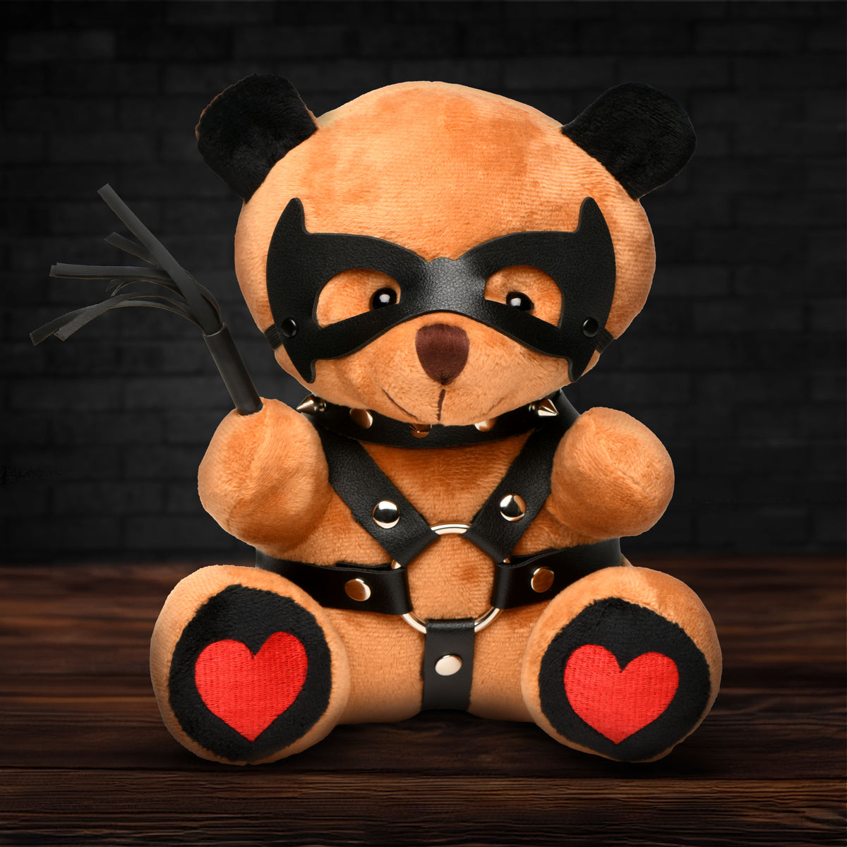 Dom Bear Plush Bear with Kink Accessories