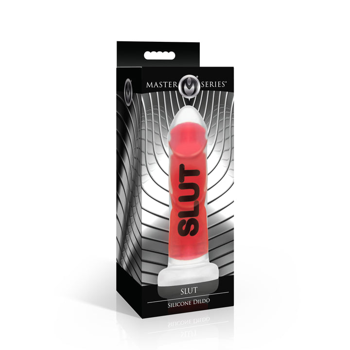 The Explicit Text Dildo SLUT & BITCH & FUCK