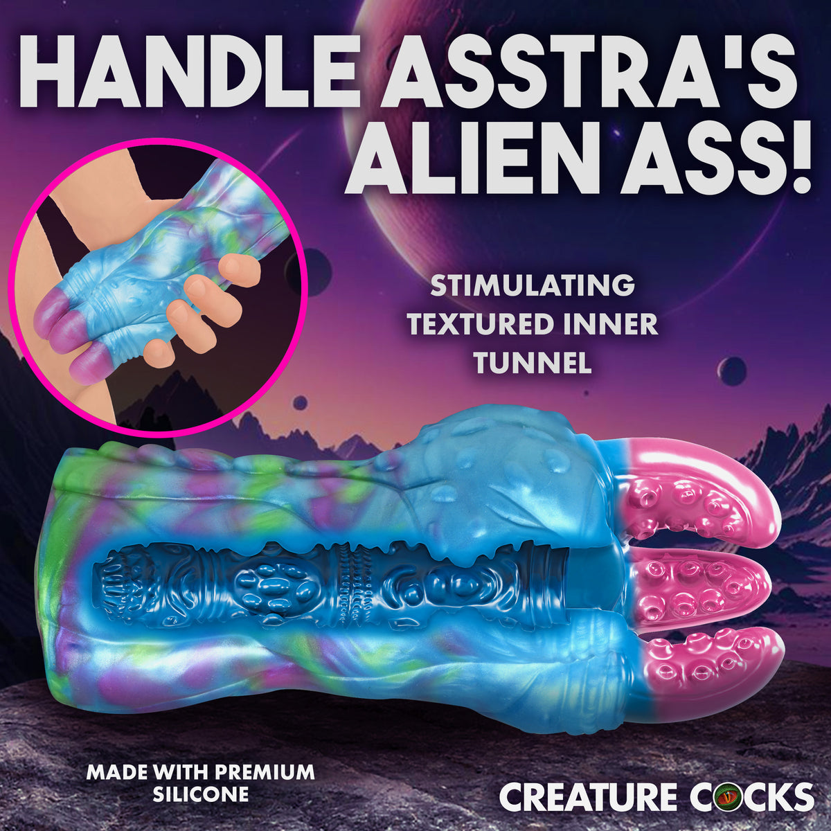 Asstra Alien Silicone Ass Stroker