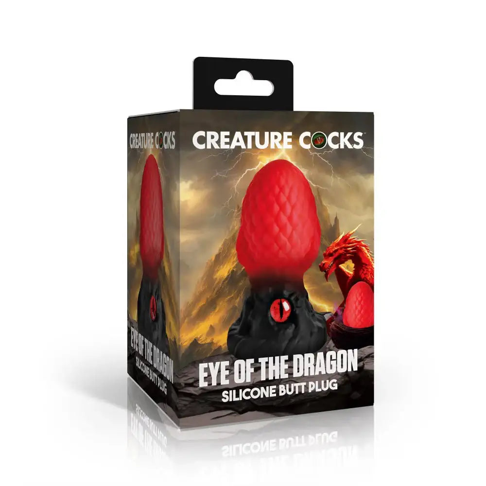 Eye of the Dragon 4.4 Inch Silicone Fantasy Plug The Dildo Hub Eye of the Dragon 4.4 Inch Silicone Fantasy Plug The Dildo Hub