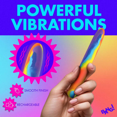 Rainbow Silicone Vibrator