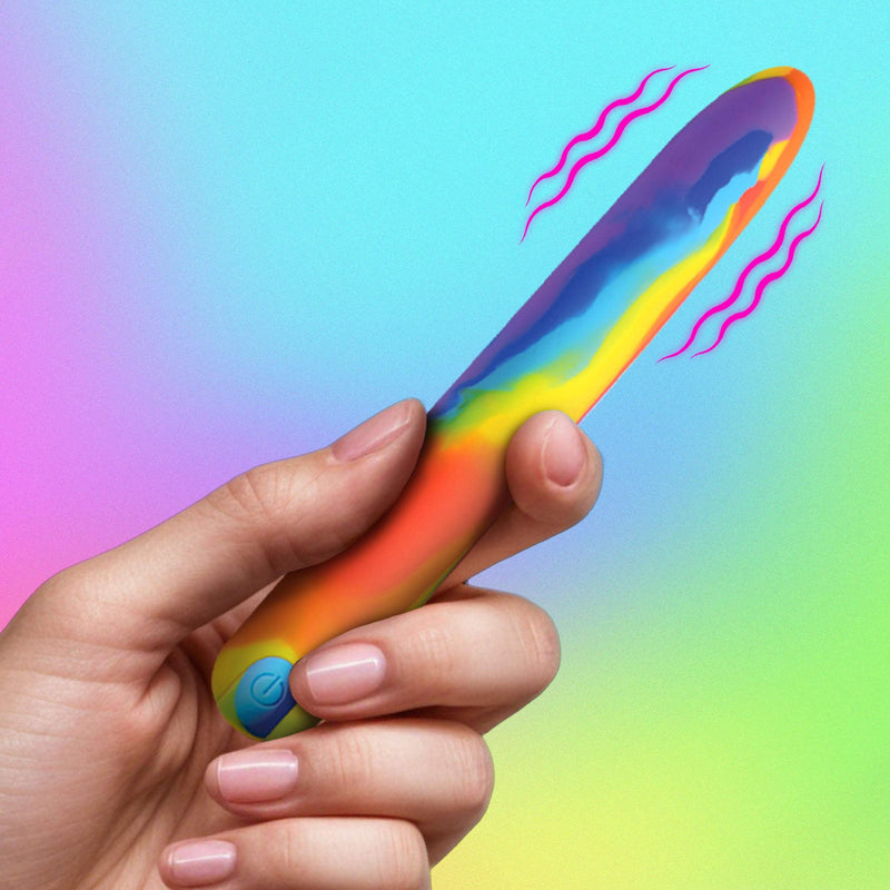 Rainbow Silicone Vibrator